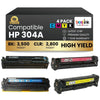 Compatible HP 304A Toner Cartridge Combo Standard Yield BK/C/M/Y (4 Pack)