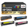 Compatible  HP 128A Toner Cartridge Combo BK/C/M/Y K (4 Pack)