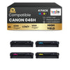 Canon 046H Comaptible Toner Cartridge BK/C/M/Y ( 4 Pack ) High Yield