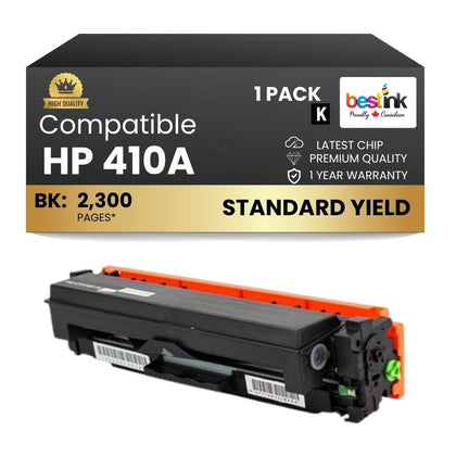 Compatible HP 410A CF410A Black Toner Cartridge