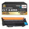 Compatible Samsung CLT-K406S Cyan Toner 1 Pack