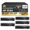 Cartouche de toner noir compatible HP 414A W2020A – avec puce