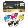 Brother LC3017 Compatibel Ink Cartridge BK/C/M/Y ( 5 Pack ) High Yield