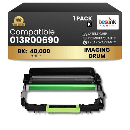 Compatible Xerox 013R00690 Black Imaging Unit 1 Pack