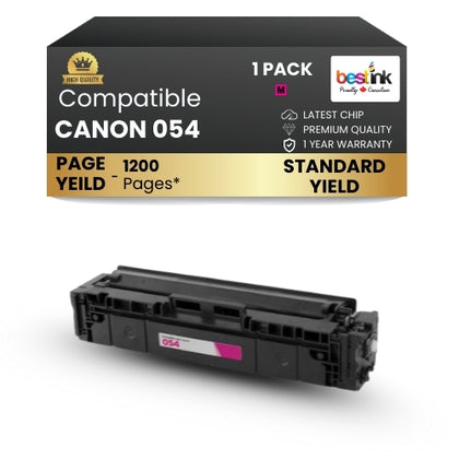 CANON 054 Compatible Toner Cartridge Magenta ( 1 Pack ) Standard Yield
