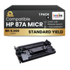 Compatible HP 87A CF287A MICR Black Toner Cartridge