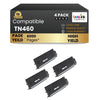 Compatible Brother TN460 Black Toner Cartridge High Yield (4 pack )