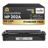 Compatible HP 202A CF502A Yellow Toner Cartridge