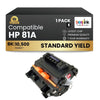 Compatible HP 81A CF281A Black Toner Cartridge (1 Pack)