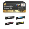 Canon 116 Compatible Toner Cartridge BK/C/M/Y (4 Pack ) Standard Yield