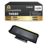 Brother TN580 Compatible Black Toner Cartridge High Yield (1 Pack)