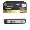 HP 981A Compatible Ink Cartridge Cyan ( 1 Pack ) High Yield