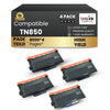 Brother TN850 Compatible Black Toner Cartridge ( 4 Pack ) High Yield