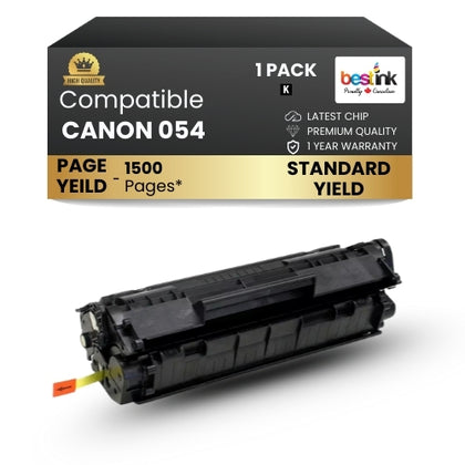 CANON 054 Compatible Toner Cartridge Black ( 1 Pack ) Standard Yield