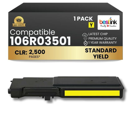 Compatible Xerox 106R03501 Yellow 1 Pack