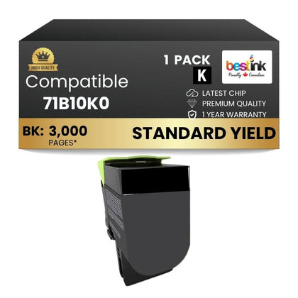 Compatible Lexmark71B10K0 Toner Cartridge