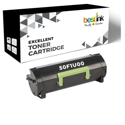 Compatible Lexmark  50F1U00 Black ULTRA High Yield Capacity Toner