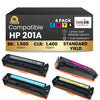 Compatible HP 201A Toner Cartridge Combo BK/C/M/Y (4 Pack)