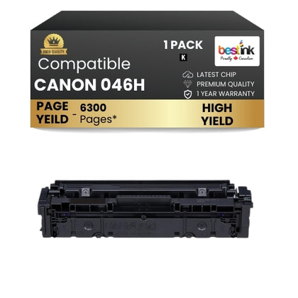 Canon 046H Comaptible Toner Cartridge Black ( 1 Pack ) High Yield