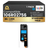 Cartouche de toner noir compatible Xerox 106R01630, 1 paquet