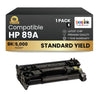 Compatible HP 89A CF289A Black Toner Cartridge - No Chip (1 Pack)