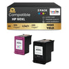 HP 60XL Compatible Ink Cartridge Black and Color Combo ( 2 Pack ) High Yield