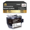 Brother LC402XL Compatible Ink Cartridge Black ( 1 Pack ) High Yield