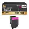Compatible Lexmark 71B1HM0 Magenta Toner Cartridge 1 Pack