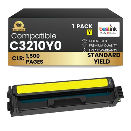 Compatible Lexmark C3210Y0 Yellow Toner Cartridge