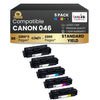 CANON 046 Compatible Toner Cartridge BK/C/M/Y ( 5 Pack ) Standard Yield
