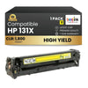 Compatible  HP 131X CF212X Yellow Toner Cartridge High Yield