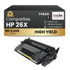 Compatible HP 26X CF226X Black Toner Cartridge (1 Pack)