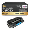 Compatible HP 05X CE505X Black Toner Cartridge High Yield (1 Pack)