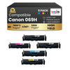CANON 069H Compatible Toner Cartridge BK/C/M/Y ( 5 Pack ) High Yield