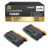 Brother TN880 Compatible Toner Cartridge Black super High Yield ( 2 Pack )