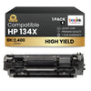 Compatible HP 134X W1340X Black Toner Cartridge - WITH CHIP (1 Pack)