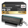 Cartouche de toner noir compatible PB-211 (1 paquet)