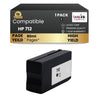 HP 712 Compatible Ink Cartridge Black ( 1 Pack ) High Yield