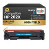 Compatible HP 202X CF501X Cyan Toner Cartridge High Yield