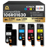 Compatible Xerox 106R01627/106R01628/106R01629/106R01630 Toner Cartridge 4 Pack