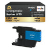 Brother LC75 Compatible Ink Cartridge Cyan ( 1 Pack ) High Yield