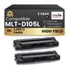 Compatible Samsung MLT-D105L 2 Pack