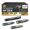 Compatible HP 126A CE310A CE311A CE312A CE313A Toner cartridge Combo BK/C/M/Y (4 Pack)