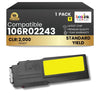 Cartouche de toner noir compatible Xerox 106R01630, 1 paquet