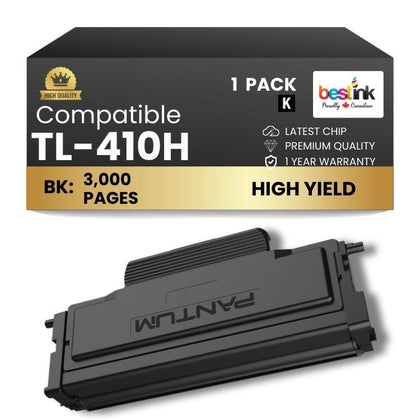 Cartouche de toner noir compatible TL-410H (1 paquet)