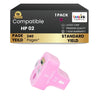 HP 02 Compatible Ink Cartridge Light Magenta ( 1 Pack ) Standard Yield