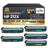 Compatible HP 212X Toner Cartridge High Yield BK /C/M/Y (5 Pack)