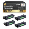 Brother TN920xxl Black Toner Cartridge ( 4 Pack ) Super High Yield