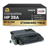 Compatible HP 38A Q1338A Black Toner Cartridge (1 Pack)