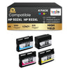 HP 932XL and HP 933XL Combo Compatible Ink Cartridge ( 4 Pack ) High Yield